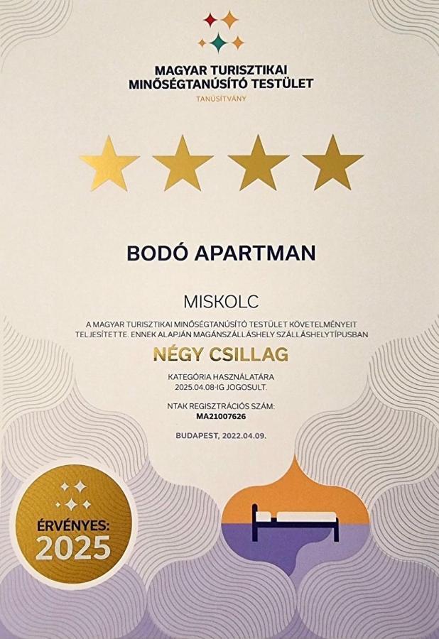 Апартаменты Bodo Apartman Мишкольц Экстерьер фото